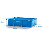 Garden Frame Pool INTEX 28271 - 260 x 160 x 65 cm