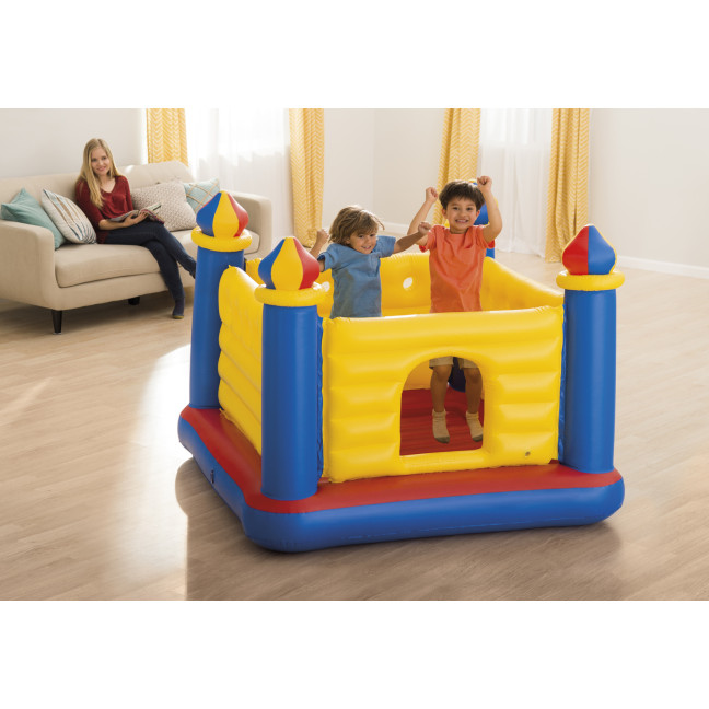 Dmuchana trampolina Zamek dla dzieci 174 x 174 x 135 cm 48259 INTEX