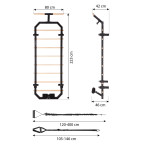 DW2708 Multifunctional Gymnastics Ladder HMS