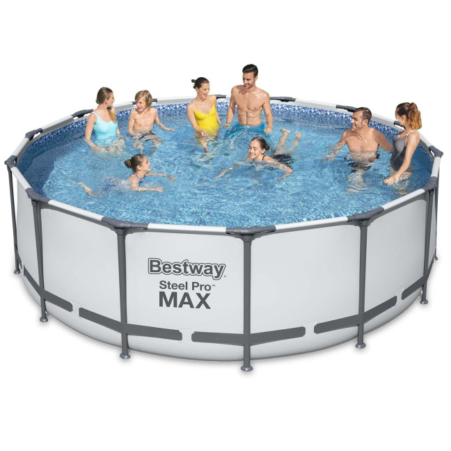 Garden pool 457 x 122 cm 18W1 Bestway 56438 + bubble machine for free