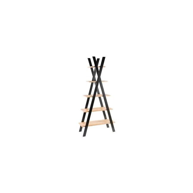 TIPI II shelf, Wotan Oak/Black 180x85