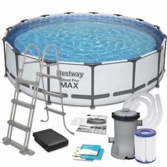 Framellar garden pool 457 x 107 cm set 11W1 Bestway 56488