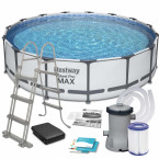 Framellar garden pool 457 x 107 cm set 11W1 Bestway 56488