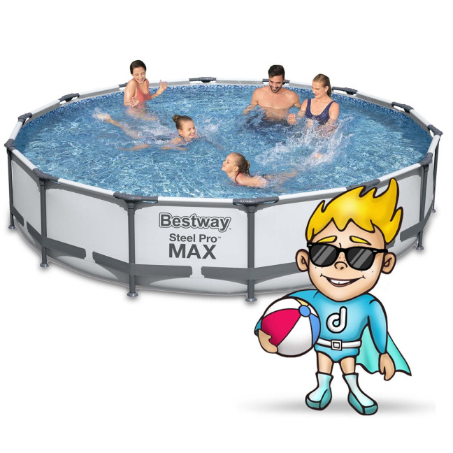 Framellar garden pool 457 x 107 cm set 11W1 Bestway 56488
