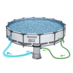 Framellar garden pool 457 x 107 cm set 11W1 Bestway 56488