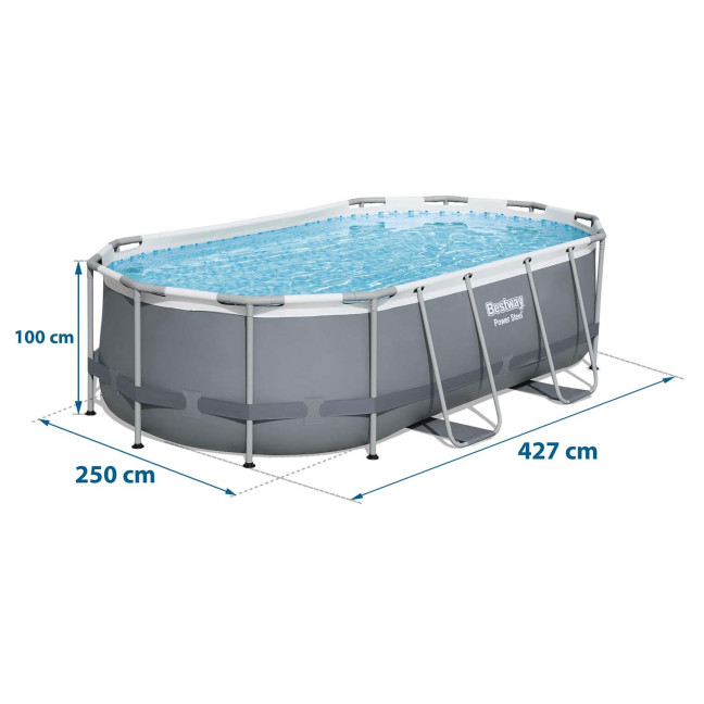 Garden pool 427 x 250 x 100 cm 18in1 Bestway 56620