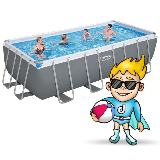 Garden pool 488x244x122 cm 18in1 Bestway 56671n